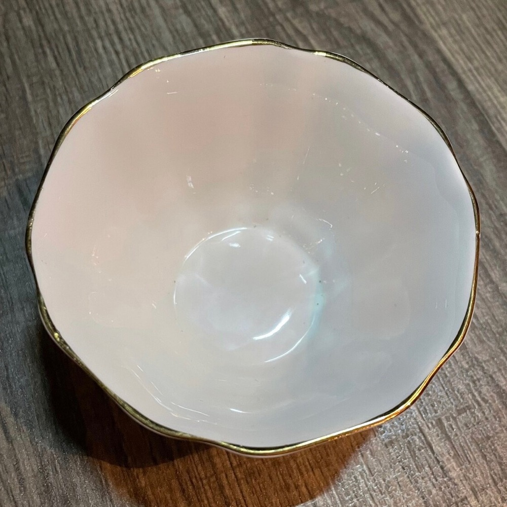 Creamer Sugar Bowl Pink Floral Design - Picture 6 of 6